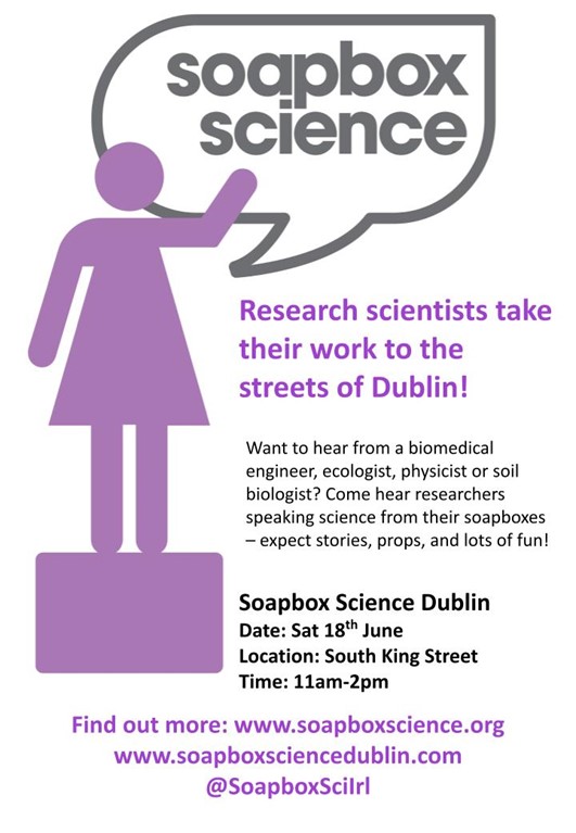 Soapbox Science Ireland 2022 poster